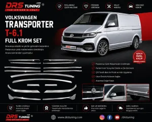 Drs Tuning Transporter T6.1 2019+ Full Krom Set