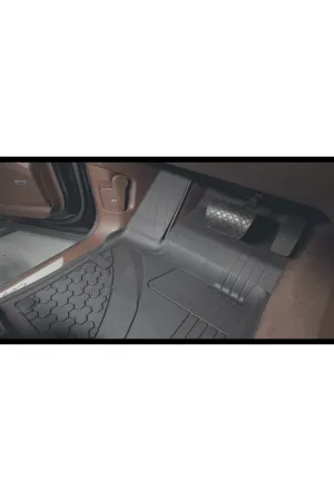 Porsche Cayenne 2018+ Lux Seri Sahler 4.5D Araca Özel Havuzlu Oto Paspas - Cayenne - Görsel 4