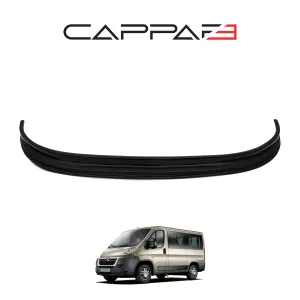 Citroen Jumper 2006-2014 Yılı Uyumlu Ön Tampon Lip Siyah - Görsel 2