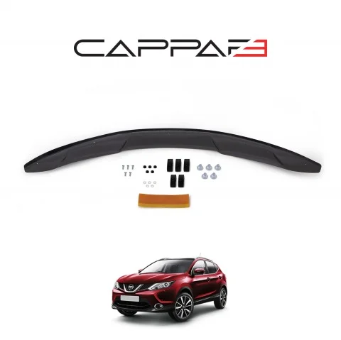 Nissan Qashqai 2014-2016 Yıl Aralığı Uyumlu Kaput Rüzgarlığı 4mm