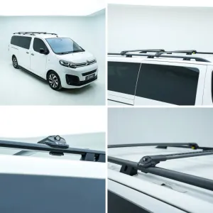 Turtle Renault Kadjar 2015-2022 Tavan Çıtası Crown Siyah - Görsel 2
