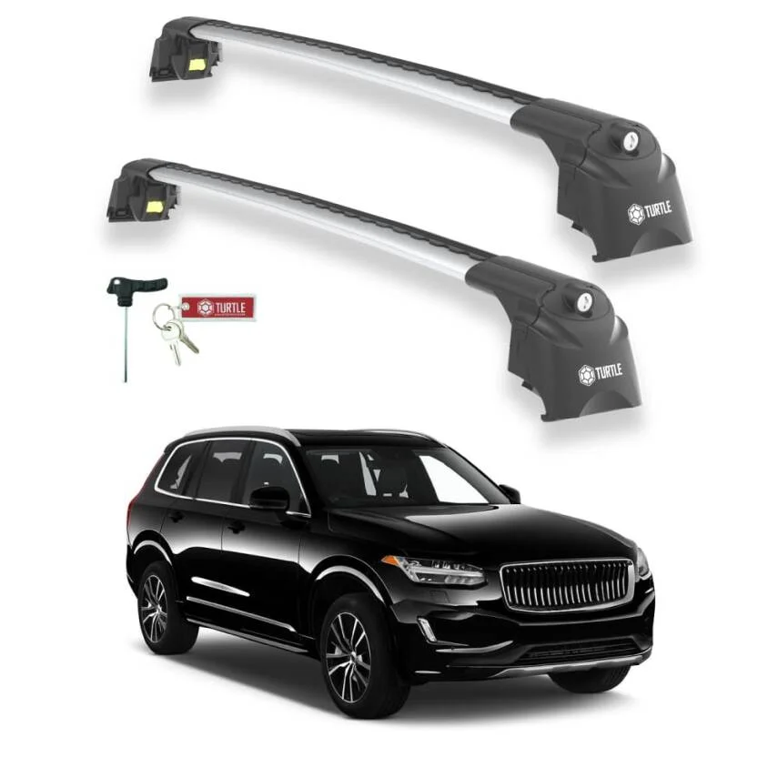 Turtle Volvo Xc90 2015-2025 Ara Atkı Air2 Gri
