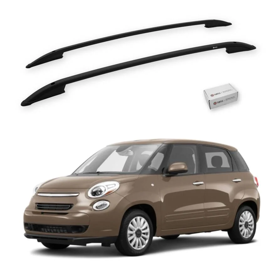 Turtle Fiat 500L 2013-2025 Tavan Çıtası Crown Siyah