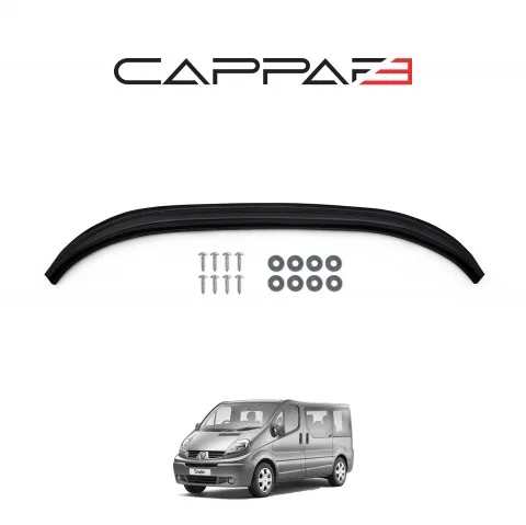 Renault Trafic 2001-2014 Yıl Aralığı Uyumlu Ön Tampon Lip Siyah