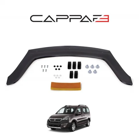 Drs Tuning Peugeot Partner Tepee 2015-2018 Yıl Aralığı Uyumlu Ön Kaput Rüzgarlığı 3mm