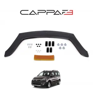 Drs Tuning Peugeot Partner Tepee 2015-2018 Yıl Aralığı Uyumlu Ön Kaput Rüzgarlığı 3Mm