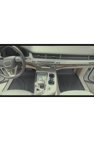 Drs Tuning Audi Q7 2015+ Uyumlu Sahler Araca Özel 4.5D Havuzlu Oto Paspas - Drs Tuning Audi Q7 - Görsel 3