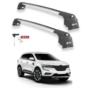 Turtle Renault Koleos 2017-2025 Ara Atkı Air2 Gri