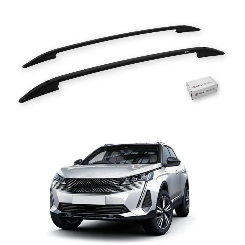 Turtle Drs Tuning Peugeot 3008 (P84) 2017-2024 Tavan Çıtası Crown Siyah