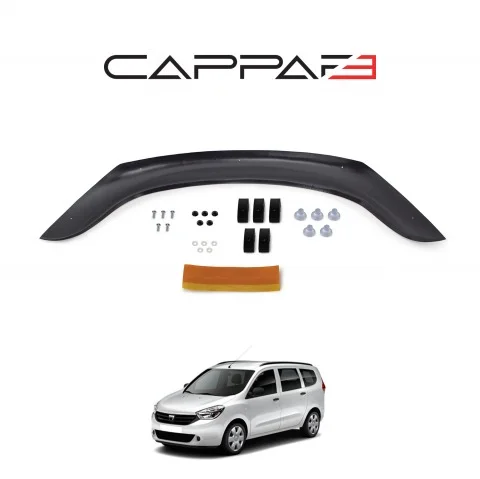 Dacia Lodgy 2013- Yılı ve Sonrası Uyumlu Kaput Rüzgarlığı 3mm