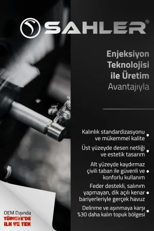 Tourneo Courier 2014-2023 Uyumlu SAHLER Araca Özel 4.5D Havuzlu Oto Paspas - Tourneo Courier - Görsel 4