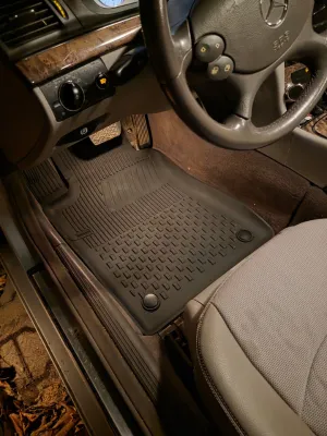 Mercedes E Serisi 2002-2009 Uyumlu SAHLER Araca Özel 4.5D Havuzlu Oto Paspas - W211 - Görsel 3
