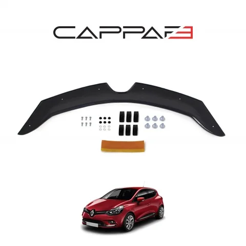 Renault Clio 4 2012-2020 Yıl Aralığı Uyumlu Kaput Rüzgarlığı 3mm