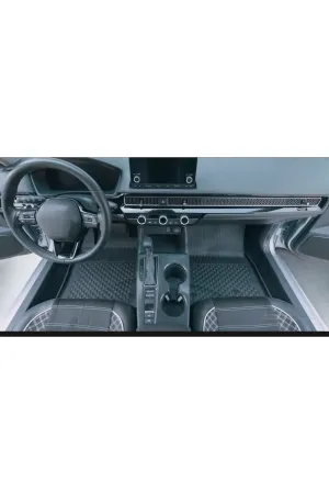Honda Civic 2021+ Uyumlu SAHLER Araca Özel 4.5D Havuzlu Oto Paspas - Honda Civic FE - Görsel 5