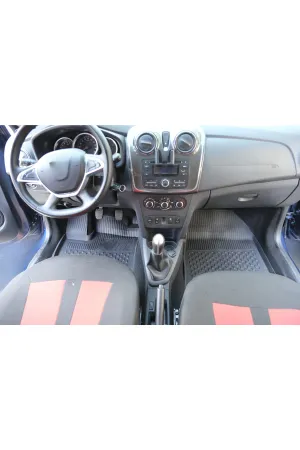 Dacia Sandero 2 2013-2020 Uyumlu Sahler Araca Özel 4.5D Havuzlu Oto Paspas - Sandero - Görsel 5