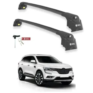 Turtle Renault Koleos 2017-2025 Ara Atkı Air2 Siyah