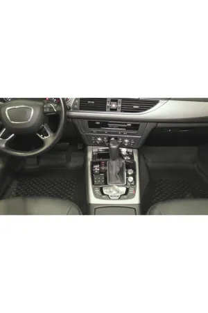 Drs Tuning Audi A6 2011-2018 Uyumlu Sahler Araca Özel 4.5D Havuzlu Oto Paspas - Drs Tuning Audi A6 - Görsel 5