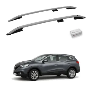 Turtle Renault Kadjar 2015-2022 Tavan Çıtası Crown Gri