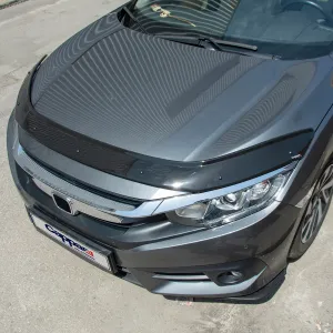 Honda Civic 2016- Yılı ve Sonrası Uyumlu Kaput Rüzgarlığı 4mm - Görsel 4