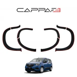 Opel Combo E 2018 Yılı Ve Sonrası 8 Prç. Çamurluk Dodik Set