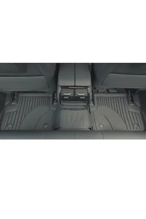 Bmw 5 Serisi G30 2017-2023 Uyumlu Sahler Araca Özel Bej 4.5D Havuzlu Oto Paspas - G30 - Görsel 5