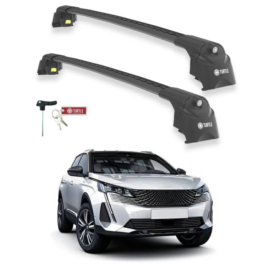 Turtle Drs Tuning Peugeot 3008 (P84) 2017-2024 Ara Atkı Air2 Siyah
