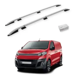 Turtle Citroen Dispatch (Mk3) 2017-2025 / Orta Şasi Tavan Çıtası Crown Gri
