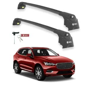 Turtle Volvo Xc60 2018-2025 Ara Atkı Air2 Siyah
