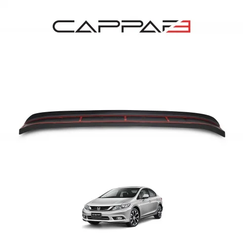 Honda Civic 2012-2015 Yıl Aralığı Uyumlu Arka Tampon Eşiği Mat