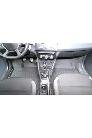 Dacia Duster 4x2 2010-2013 Uyumlu Sahler Araca Özel 4.5D Havuzlu Oto Paspas - Duster - Görsel 3