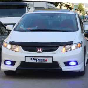 Honda Civic 2012-2015 Yıl Aralığı Uyumlu Kaput Rüzgarlık 3mm - Görsel 4