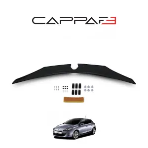 Renault Megane 3 2009-2013 Yıl Aralığı Uyumlu Kaput Rüzgarlığı 3mm - Görsel 3