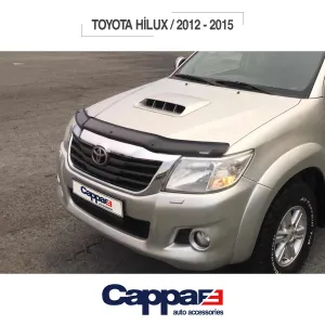 Toyota Hilux 2012-2015 Yıl Aralığı Uyumlu Kaput Rüzgarlığı 3mm - Görsel 4