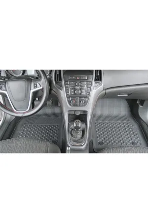 Opel Astra J HB 2010-2015 Uyumlu SAHLER Araca Özel 4.5D Havuzlu Oto Paspas - Astra j Hb - Görsel 5