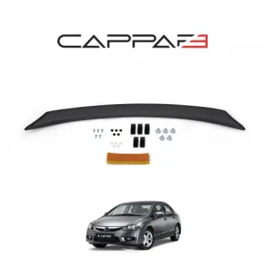 Honda Civic 2006-2012 Yıl Aralığı Uyumlu Kaput Rüzgarlık 3Mm