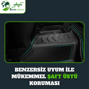 Seat Leon 2020 ve Sonrası Premium Havuzlu Oto Paspas | Otomatik Vites - Görsel 5