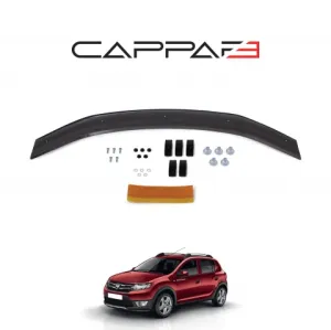 Dacia Sandero 2012-2020 Yıl Aralığı Uyumlu Kaput Rüzgarlığı 4Mm