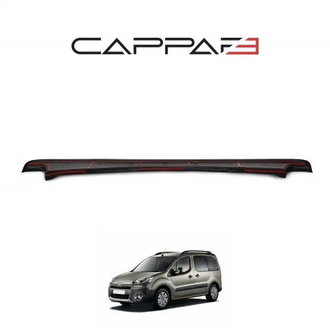 Drs Tuning Peugeot Partner Tepee 2009-2015 Yıl Aralığı Uyumlu Arka Tampon Eşiği Mat