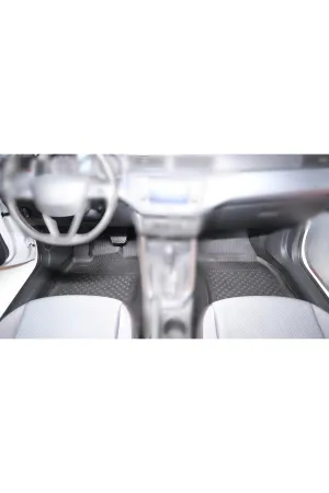 Skoda Fabia 2022+ Uyumlu SAHLER Araca Özel 4.5D Havuzlu Oto Paspas - Fabia - Görsel 3