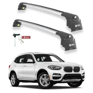 Turtle Bmw X3 (G01) 2018-2025 Ara Atkı Air2 Gri