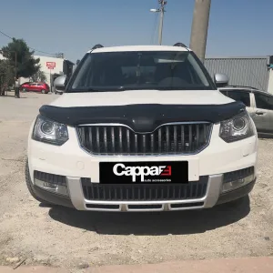 Skoda Yeti 2013-2017 Yılları Arası Uyumlu Ön Kaput Rüzgarlık 4mm - Görsel 4