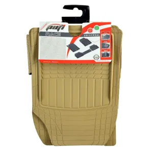 Pufi Kauçuk Paspas Universal Racing Havuzlu Bej / TEPAY512-B - Görsel 2
