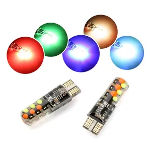 Space 16 renkli çakarlı T10 ampul / LAAM310 - Görsel 2