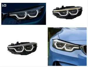 Drs Tuning 4 Seri̇si̇ F32/F36 Lci 2016-2018 İçi̇n Led Far (13-15 Için Yazılım Ve Soket Değişimi Ile Takılabilir)