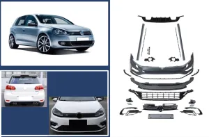 Drs Tuning Golf 6 İçi̇n Golf 7.5 Facelift Body Kit
