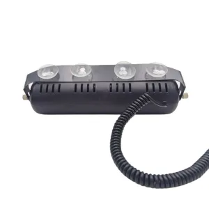 Space Cam İçi Çakar Lamba Uzaktan Kumandalı 16 Led 24W 12V Kırmızı-Mavi / LAPA520 - Görsel 5