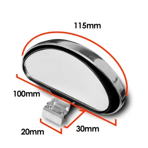 Space Kör Nokta Aynası Oval Krom (11.5x5 cm) /AYDS93-2 - Görsel 4