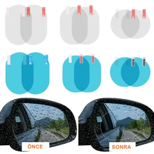 Space Ayna Yağmur Kaydırıcı Film 14,5 cm*10cm Oval / CAFI214 - Görsel 4