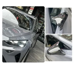 Cupra Formentor 2020-Günümüz (KM7) uyumlu 2020+ Yarasa Ayna Kapağı Piano Black modelleri DRS Tuning'de. Kaliteli malzeme, hızlı kargo ve güvenli alışverişle