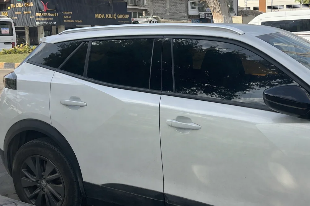 Drs Tuning Peugeot 2008 2018 Sonrası Tavan Çıtası Gümüş Gri